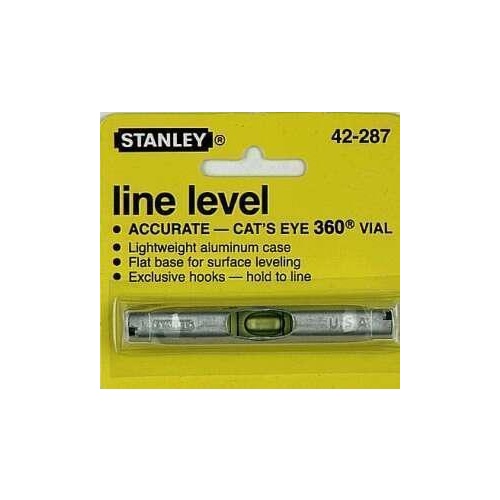 Level Line Aluminium 80mm Stanley