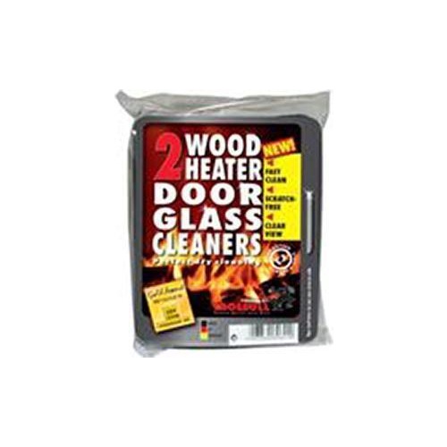 Woodheater Doorglass Clnr Pk2