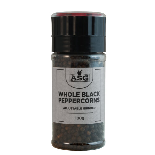 Chefs' Choice Whole Black Pepper 200ml 53mm PET Bottle