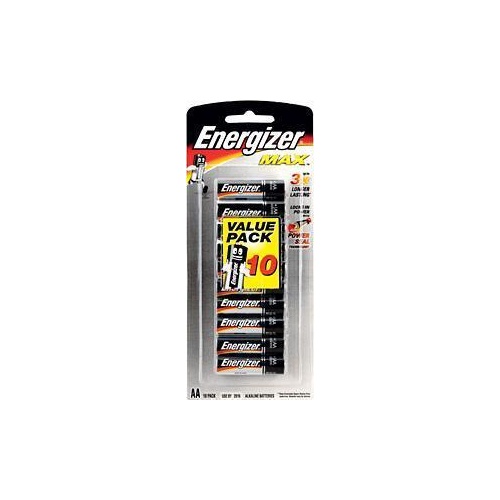 Energizer Max Battery AA 10 Pack