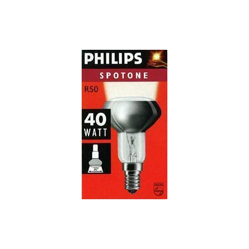 Philips Light Globe Reflector Spot Light NR50 SES 40W