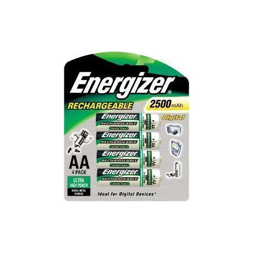 Battery Rechargeable AA 4 Pack Energizer