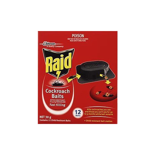 Raid Cockroach Baits 12 Pack