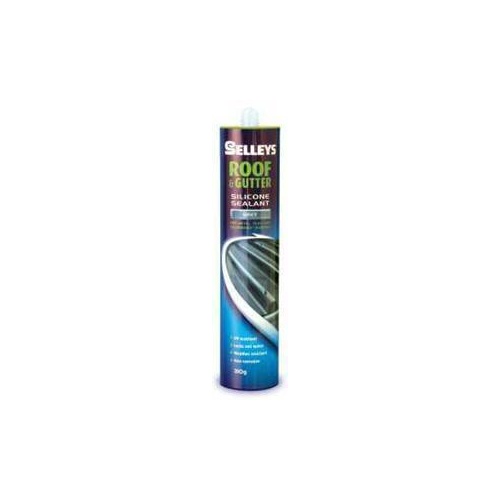Silicone Roof   Gutter Grey 310g Selleys