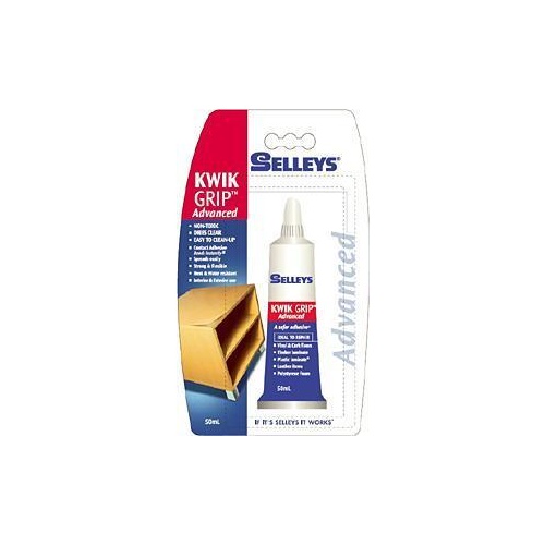 Adhesive Kwik Grip Advanced 50ml Selleys