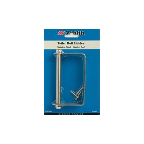 Zenith Toilet Roll Holder Stainless Steel WAP0000