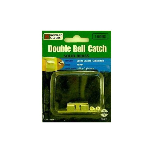 Catch Double Ball Brass 49mm