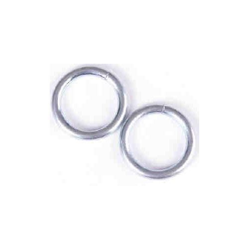 Ring Round Zinc Plated 27x4mm Card Of 4
