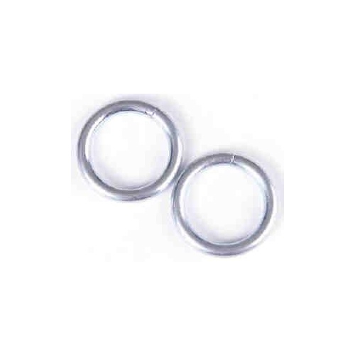Ring Round Zinc Plated 34x6mm Card Of 2
