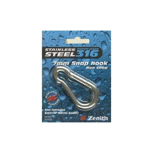 Hook Snap S/steel 7x70mm   Cd1