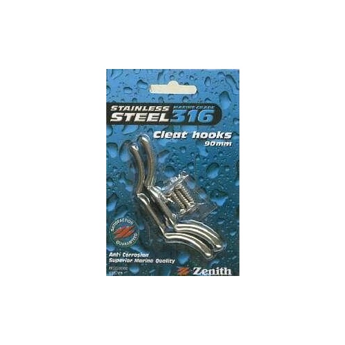 Hook Cleat S/steel 90mm Cd2