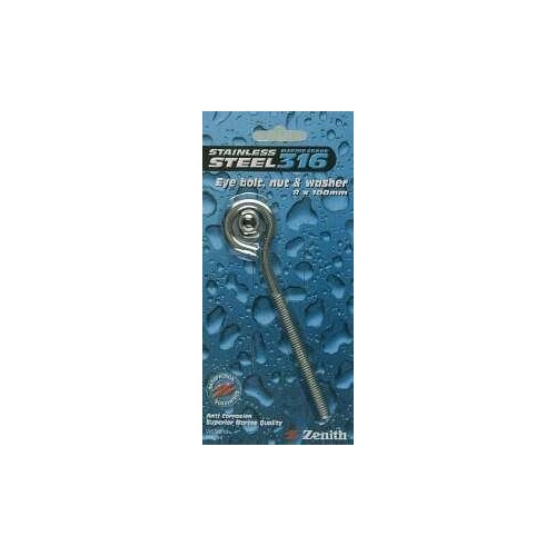 Bolt Eye Stainless Steel 133x19x78.mm Card Of 1