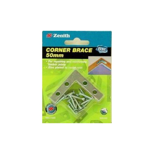 Brace Corner Steel Zp 50mm Cd4
