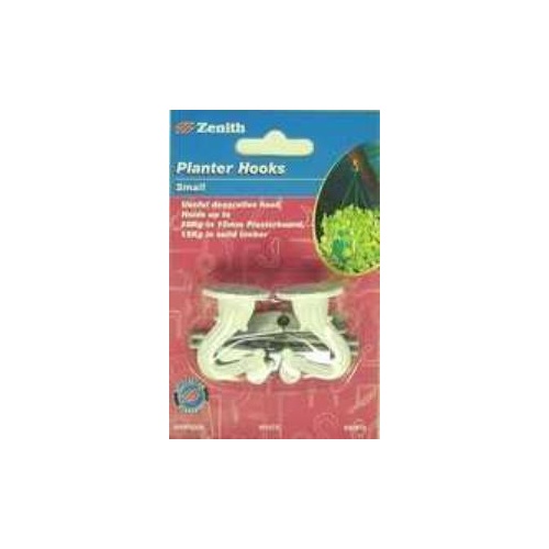 Hook Planter Sml Wh Cd2