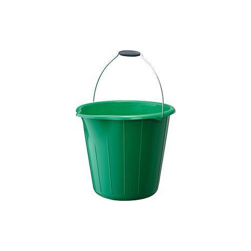 Bucket Plastic Green 12L Duraclean Oates