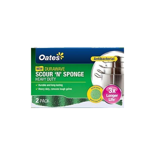 Scour Sponge NonScratch 2Pk
