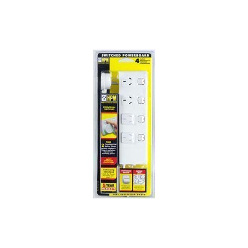 Powerboard 4 Outlet Switched