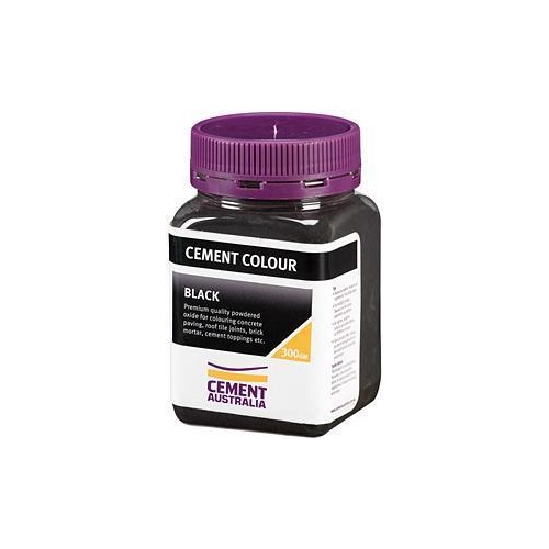 Oxide Colouring Black 300g Cement Australia