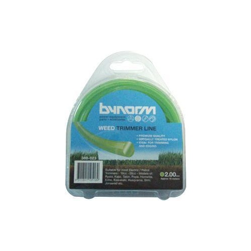 Bynorm Trimmer Line Green 2.0mm 15M
