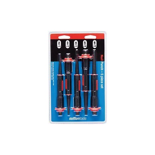 Punch Nail Set 5Pce Sutton Tools