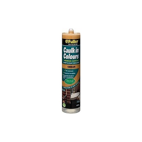 Filler Caulk In Colours Cedar 450g