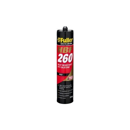 Silicone Fulaseal Pro 260 Heat Resistant Red 300g