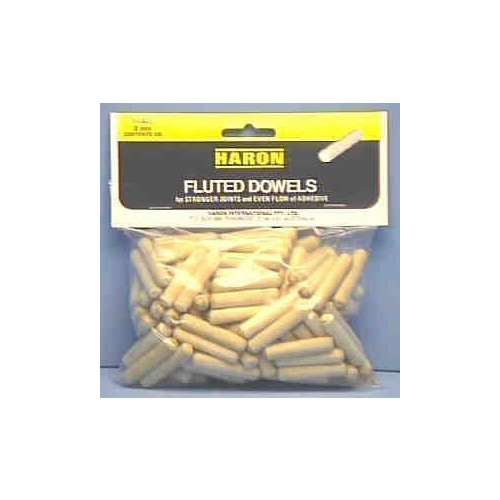 Dowels Fluted 8mmx38mm Pack 125