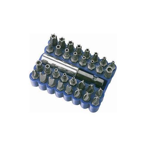 Screwdriver Bits Security with holder 33pc Kincrome