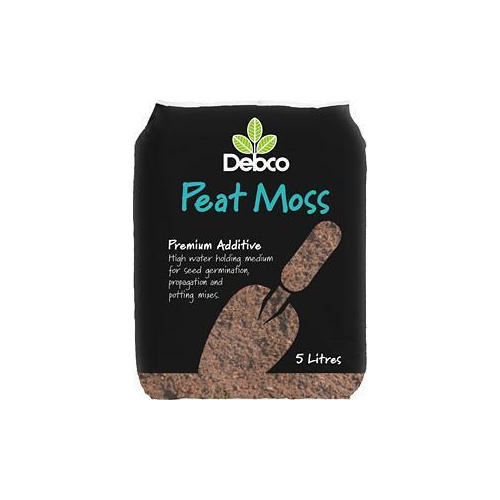 Peat Moss 5 Litre Debco