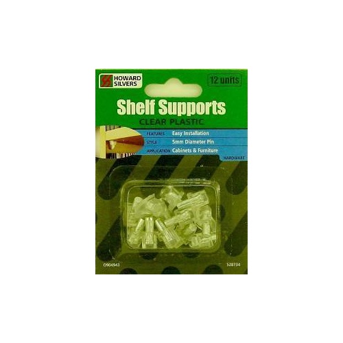 Support Shelf Clear Card Of 12