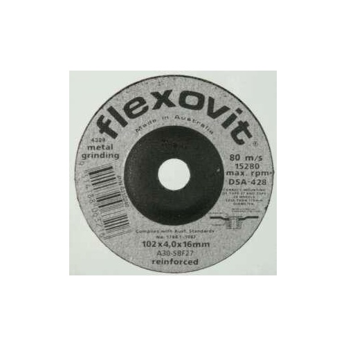 Flexovit Wheel Disc Cutting Metal 102x4 0x16mm