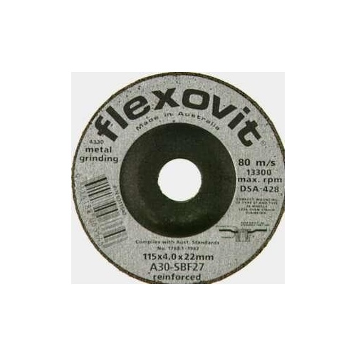 Flexovit Wheel Disc Cutting Metal 115x4 0x22mm
