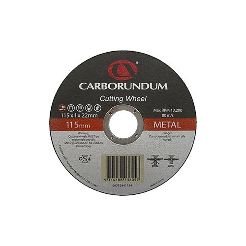 Carborundum Wheel Co Metal Thin 115x1x22 10p