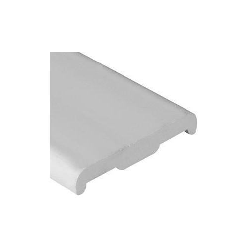Mould Cover Strip White PVC 38x6x3600mm