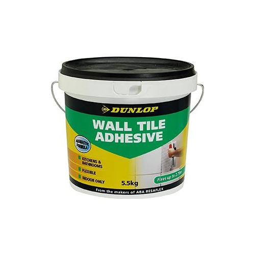 Adhesive Tile Wall 5.5kg Tub Dunlop