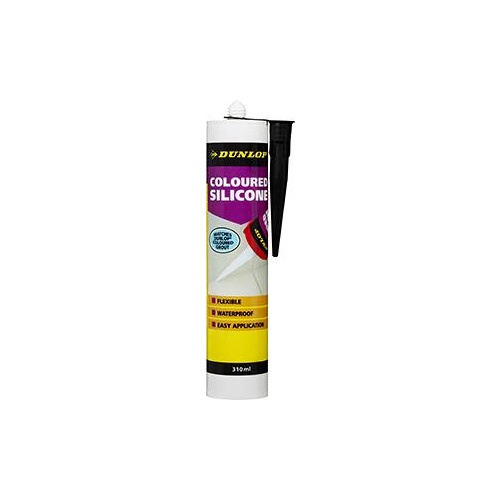 Silicone Coloured Ultra White 310ml Dunlop