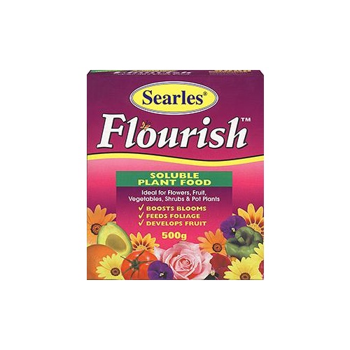 Fertiliser Flowers and Foliage Soluble Flourish 500g