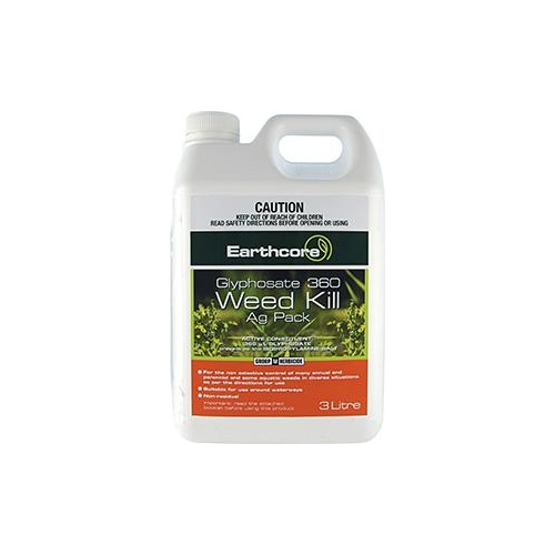 Earthcore Weed Kill 360 Ag Pack 3 Litre