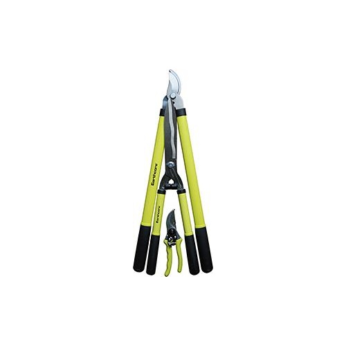 Earthcore Lopper Hedge Shear and Pr uner 3pc Yellow