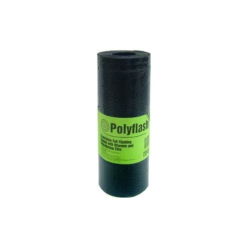 Dampcourse Bitumen Coated Poly/Aluminium Polyflash 110mmx10m