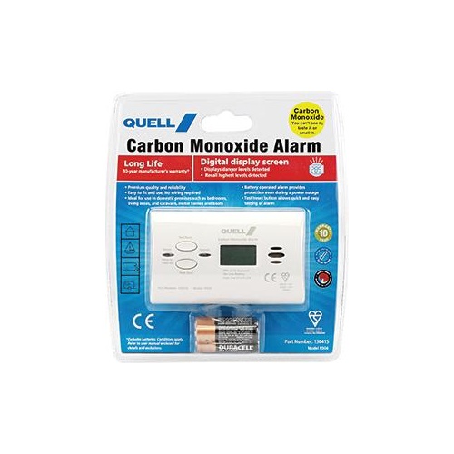 Smoke Alarm Digital Carbon Monoxide