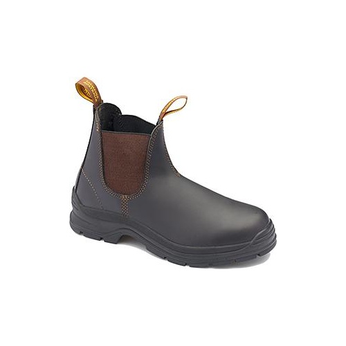 Boot Leather Work Elas Brn S7