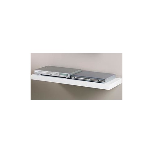 Topshelf Shelf Floating Media White High Gloss 90x30x5cm
