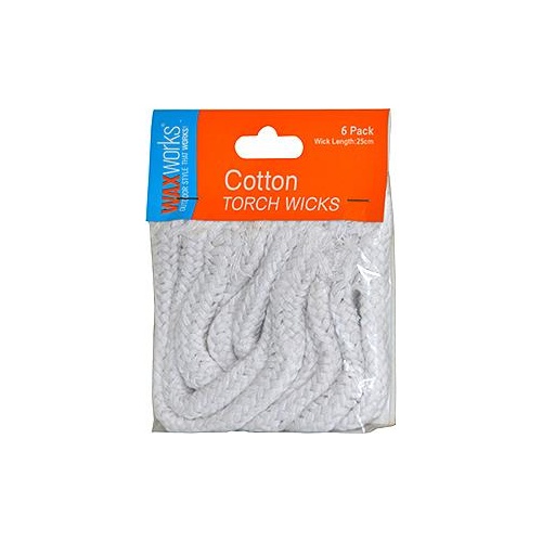 Torch Wick Cotton 6 Pack