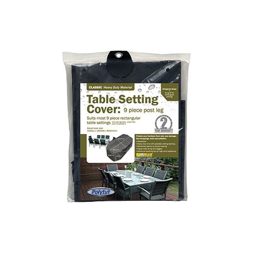 Polytuf Cover Table Classic 9 Pce