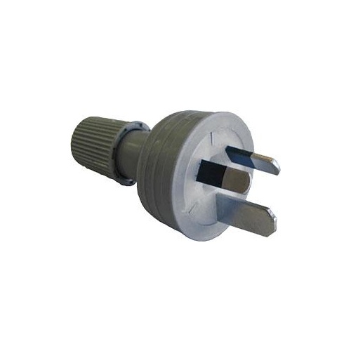 Electrical Plug Top 3 Pin 15AMP Grey HPM