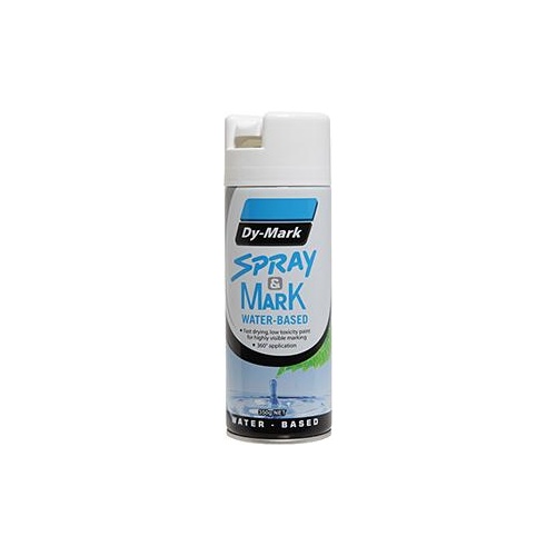 Spray   Mark Water Based White 350g DyMark