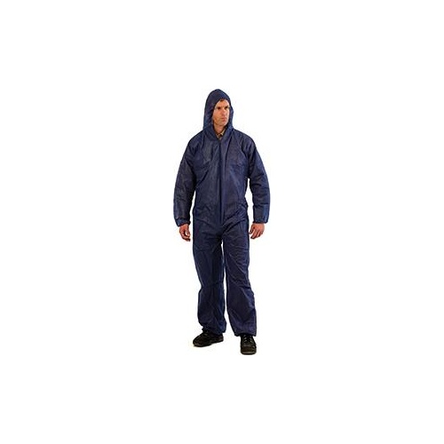 Coveralls Disposable 2x Large Blue