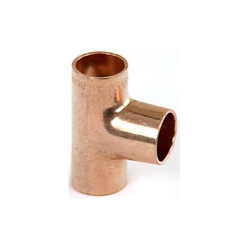 Tee Equal Copper 18mm
