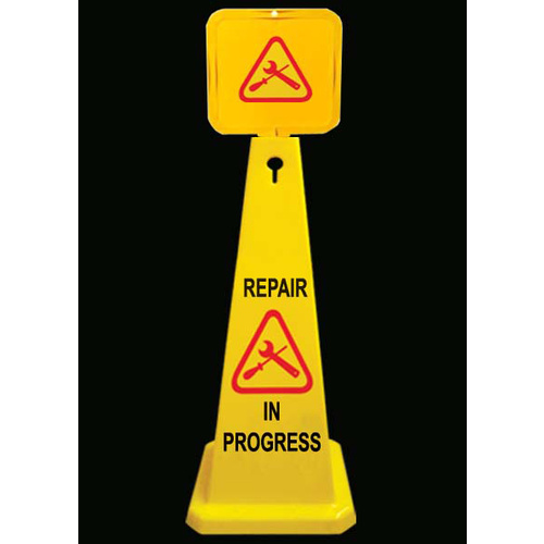 Cone Safety RepairInProg H1170 Base 320x320 Yellow